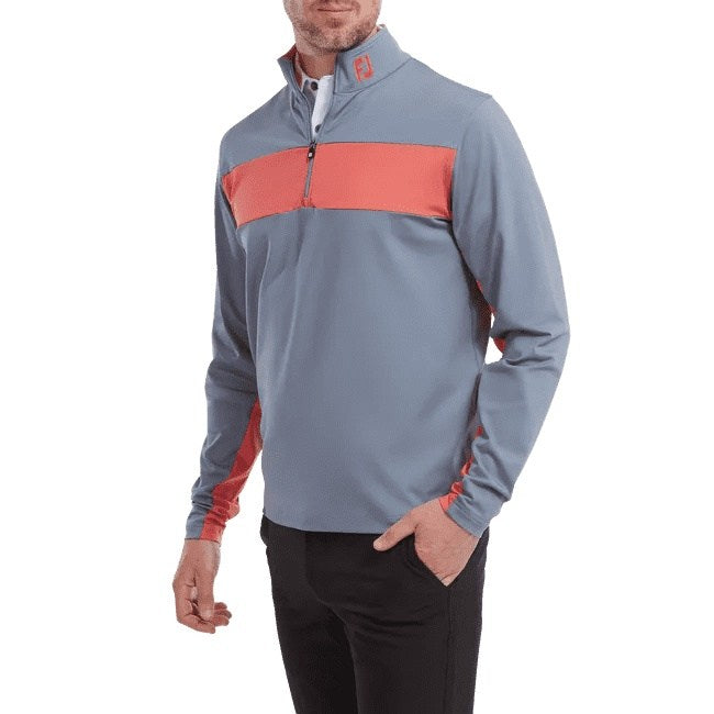 FootJoy Engineered Chest Stripe Chill-Out Golf Pullover 88427