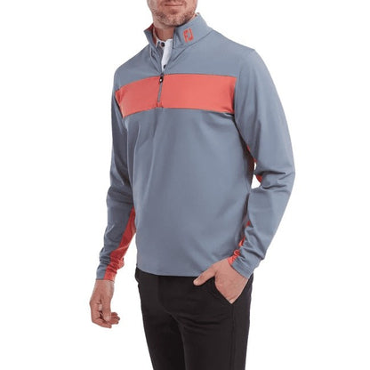 FootJoy Engineered Chest Stripe Chill-Out Golf Pullover 88427