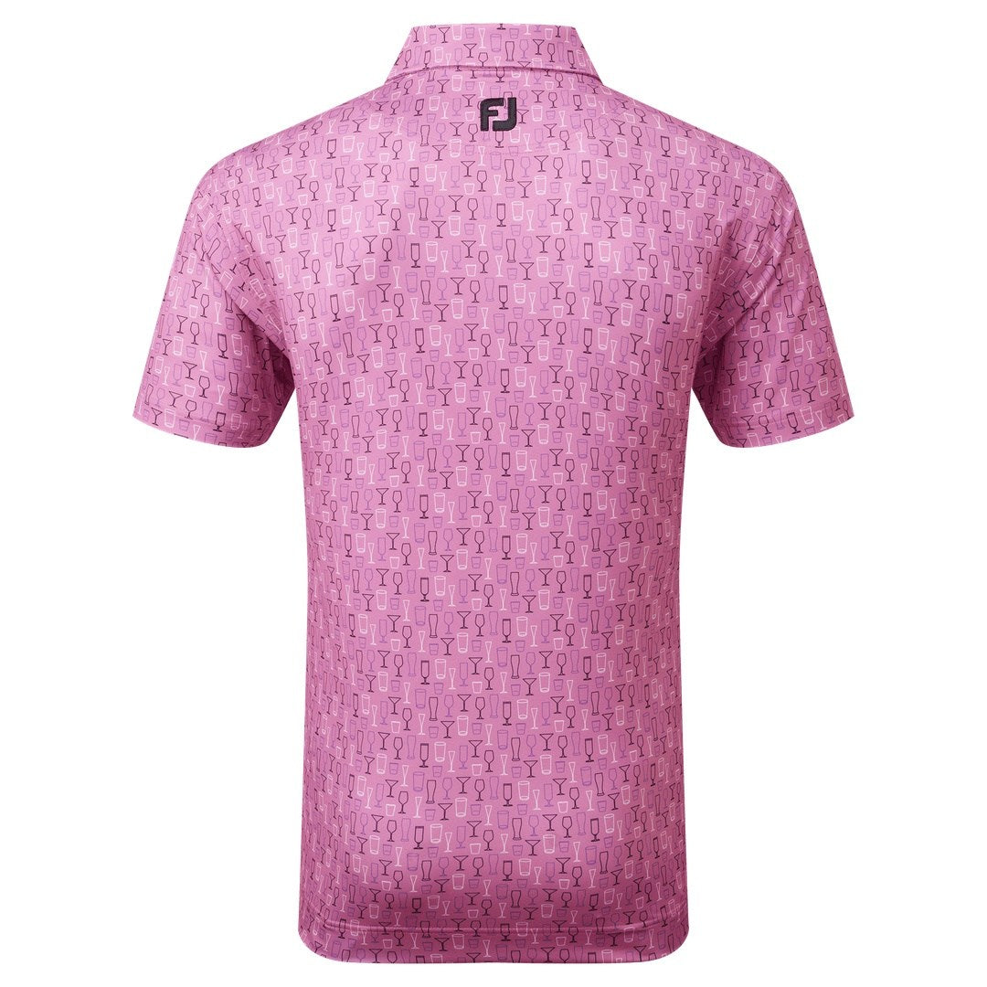 FootJoy Glass Print Golf Polo Shirt 80037