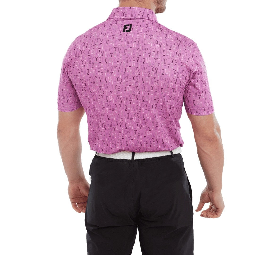 FootJoy Glass Print Golf Polo Shirt 80037
