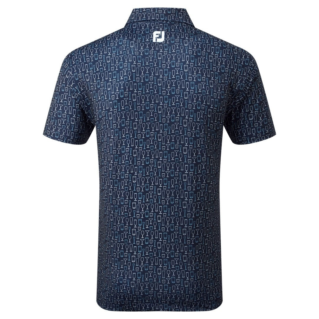 FootJoy Glass Print Golf Polo Shirt 80038
