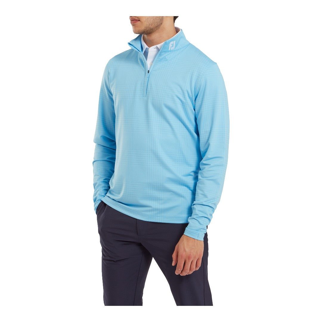 FootJoy Glen Plaid Print Golf Mid Layer 81635