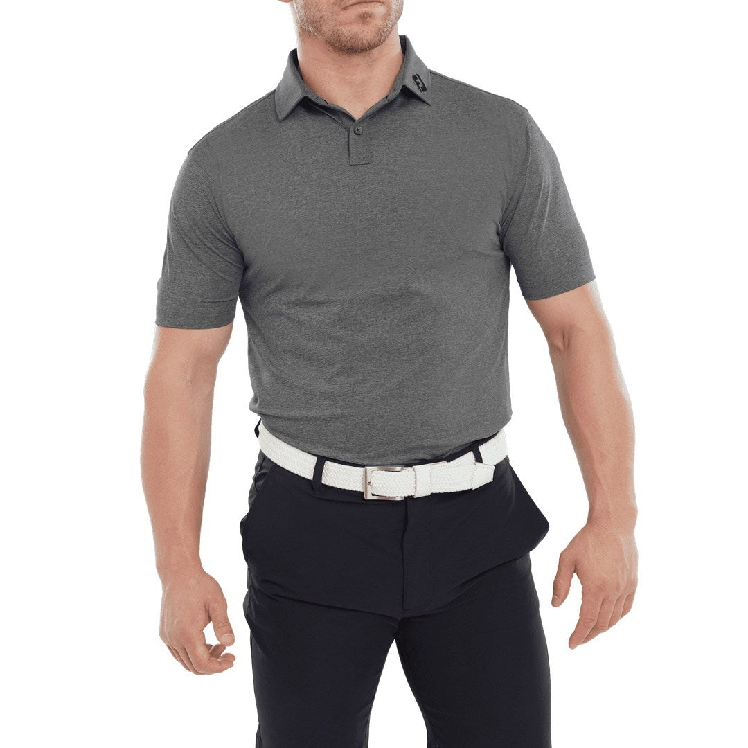 FootJoy Heather Self Collar Golf Polo Shirt 80136