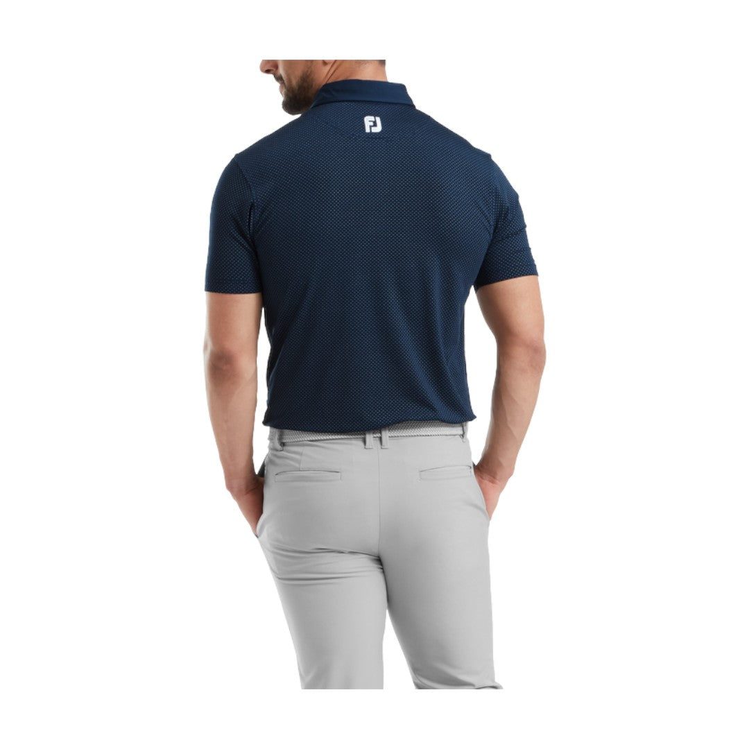 FootJoy Jacquard Dot Golf Polo Shirt 31929