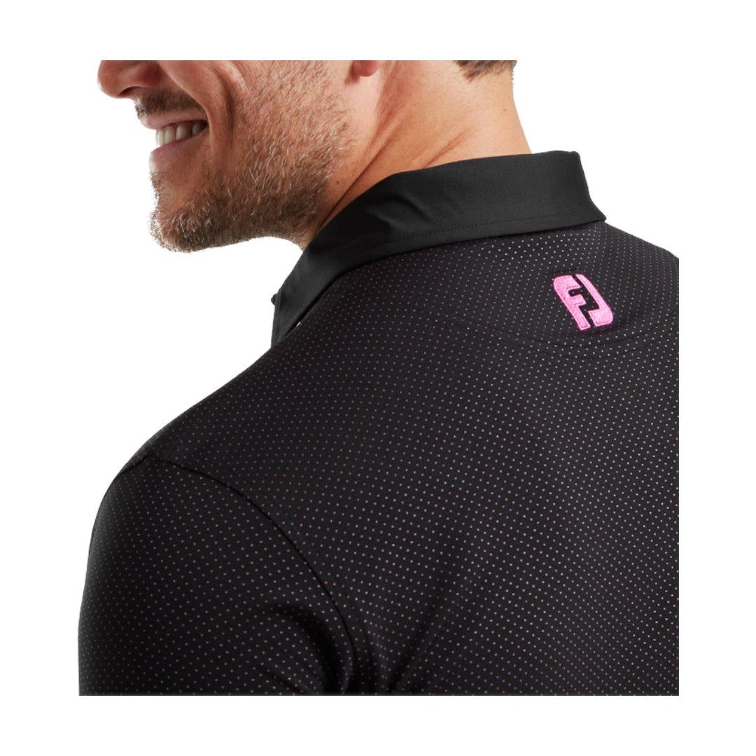 FootJoy Jacquard Dot Golf Polo Shirt 31931