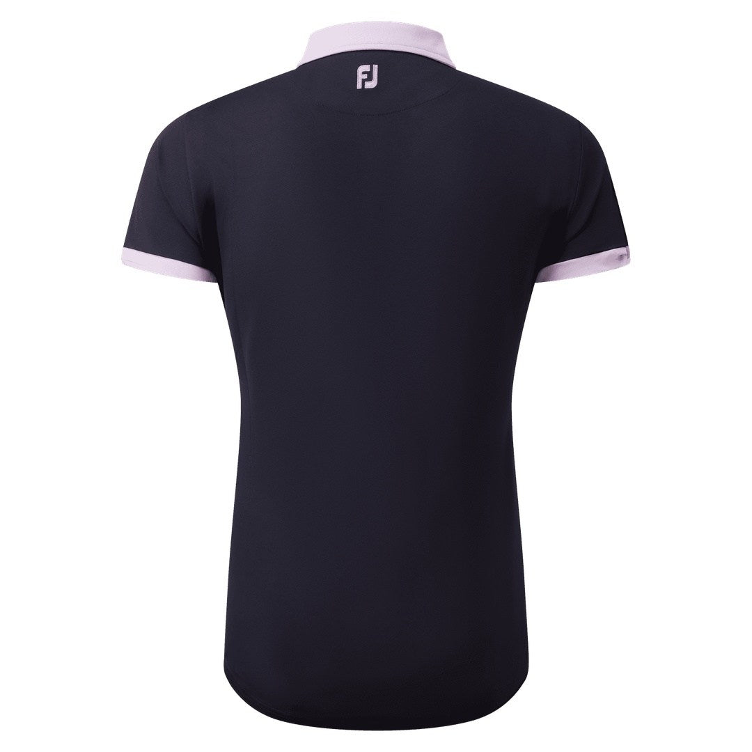 FootJoy Ladies Colour Block Golf Polo Shirt 80170