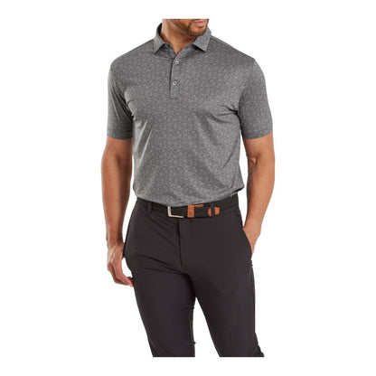 FootJoy Painted Floral Lisle Golf Polo Shirt 81622