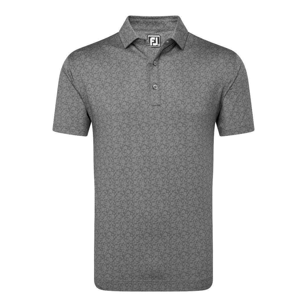 FootJoy Painted Floral Lisle Golf Polo Shirt 81622