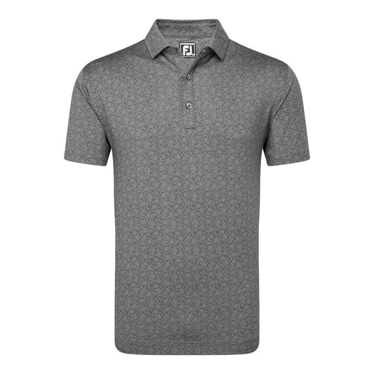 FootJoy Painted Floral Lisle Golf Polo Shirt 81622