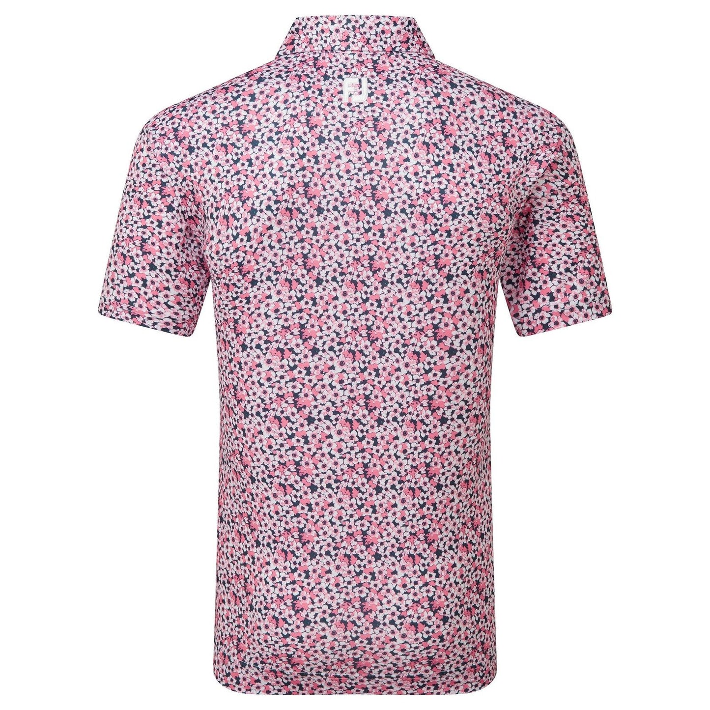 FootJoy Primrose Print Lisle Golf Polo Shirt 81568
