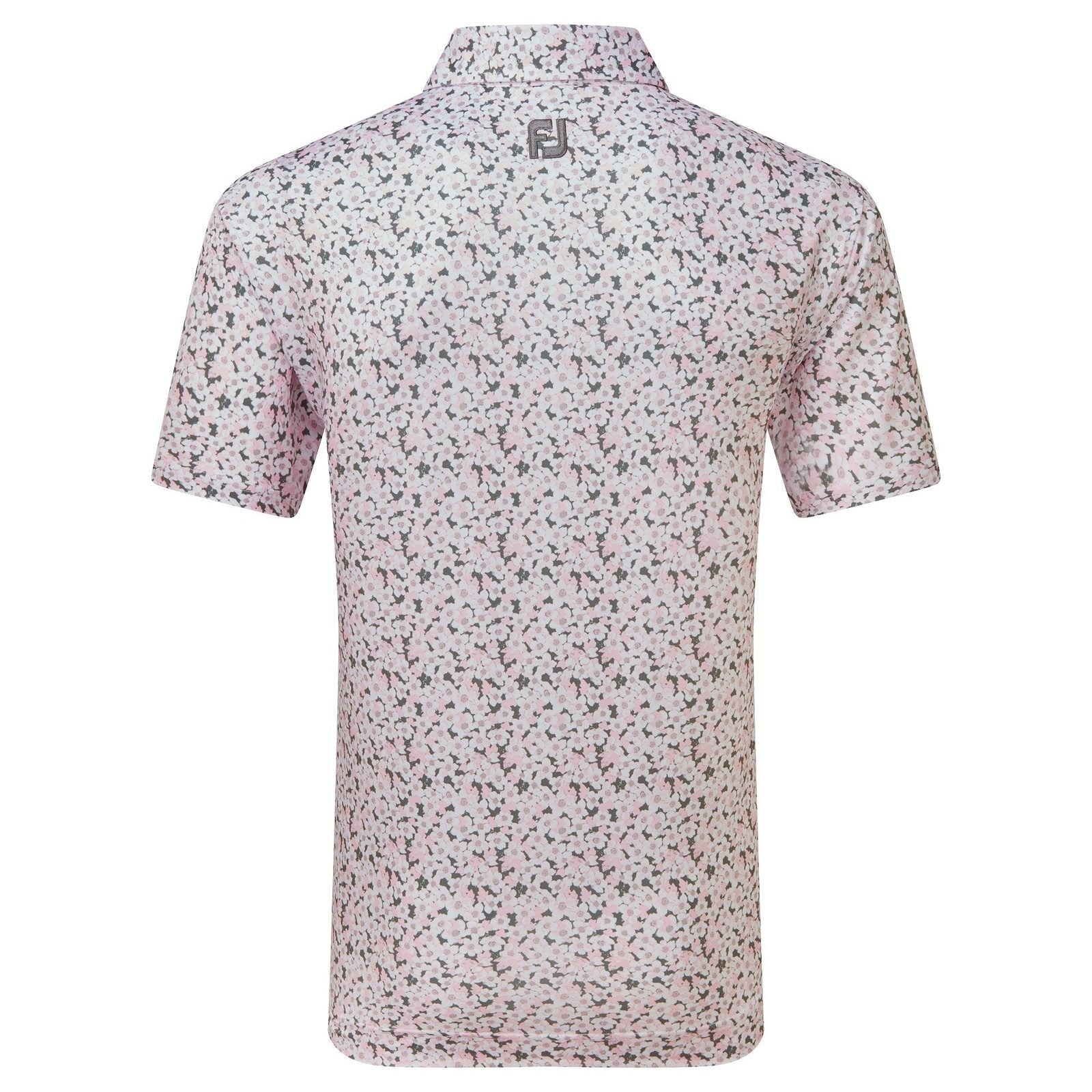 FootJoy Primrose Print Lisle Golf Polo Shirt 81570