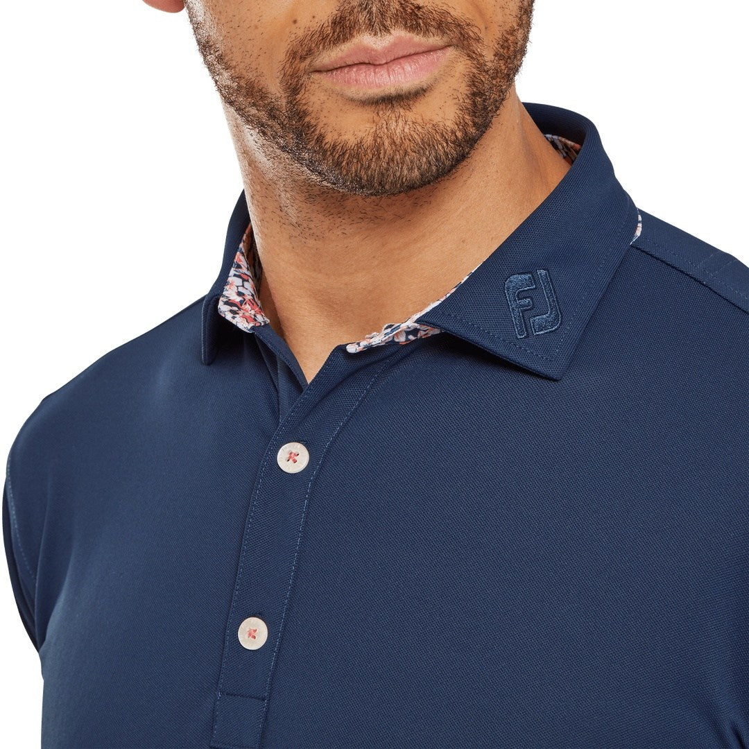 FootJoy Solid Primrose Trim Golf Polo Shirt 81593
