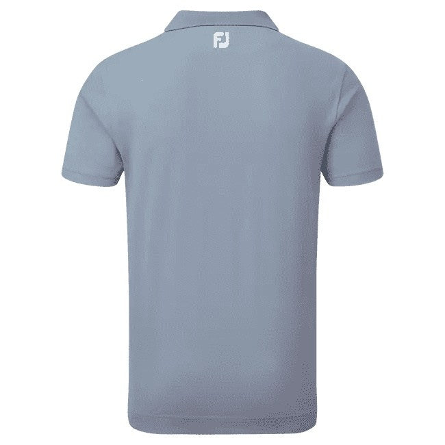 FootJoy Solid Stripe Placket Pique Golf Shirt 88381