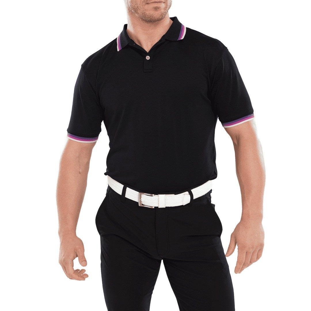 FootJoy Solid Trim Golf Polo Shirt 80056
