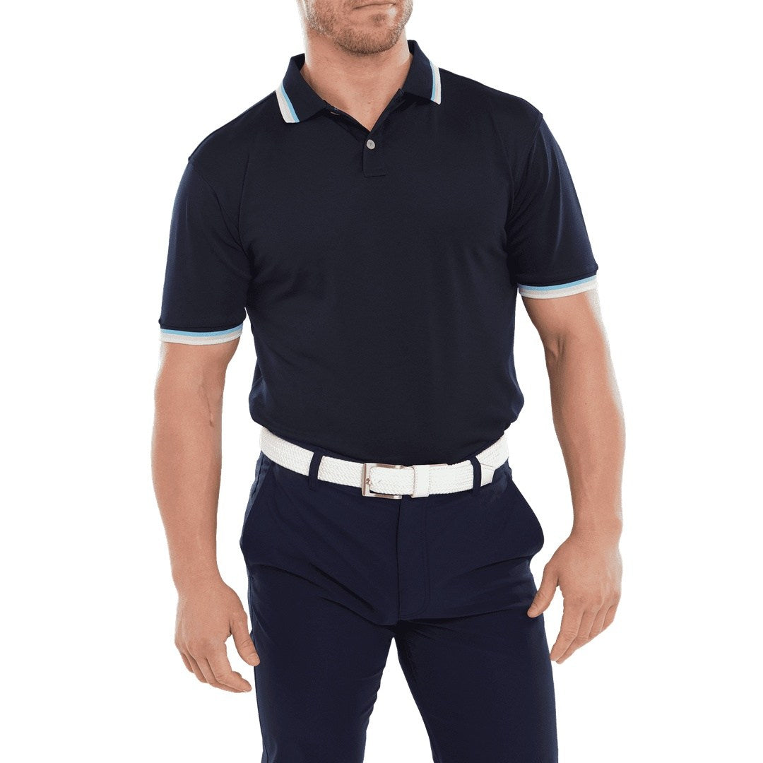 FootJoy Solid Trim Golf Polo Shirt 80057