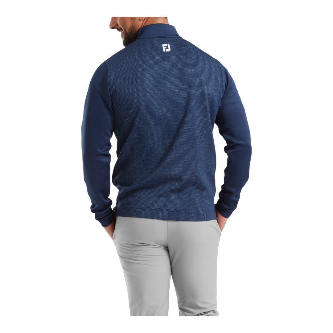 FootJoy Spacer Knit Tonal Block 1/4-Zip Golf Pullover 31940