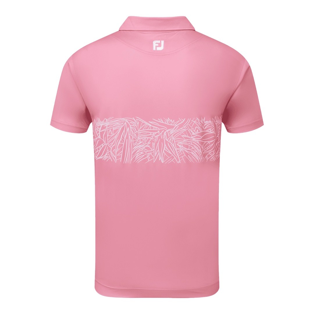 FootJoy Tropical Chestband Golf Polo Shirt 89893