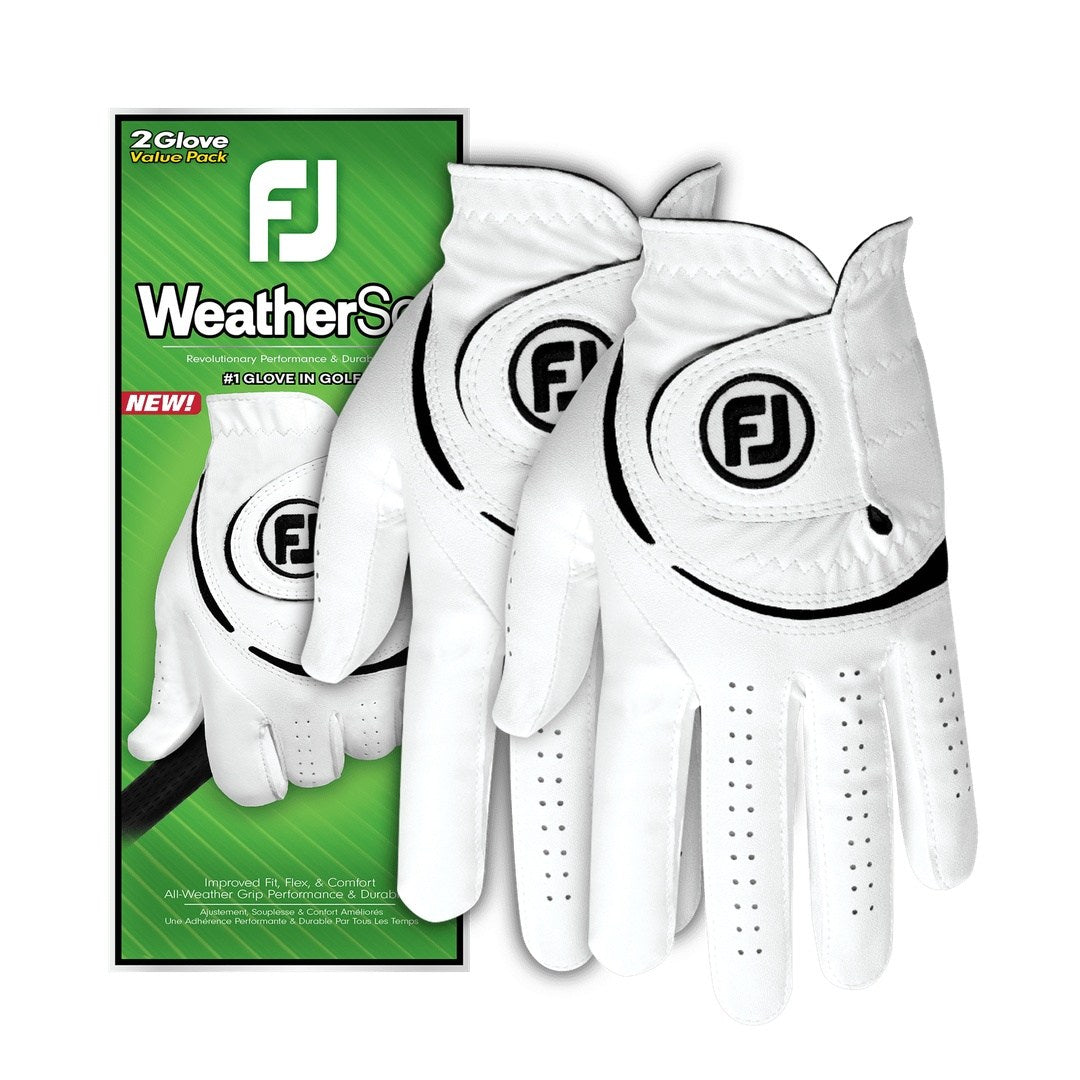 FootJoy WeatherSof Golf Glove 66197 | 2 Pack