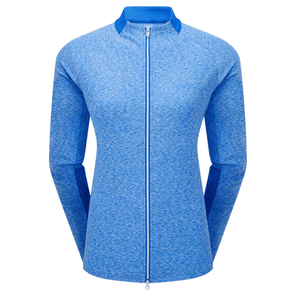 Footjoy Ladies Full Zip Space Dye Thermal Golf Mid layer 31989