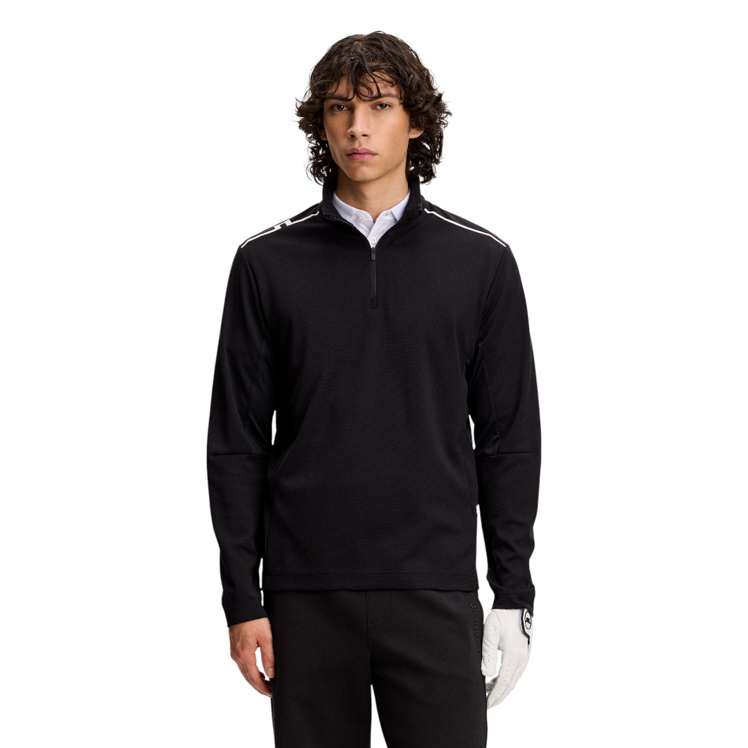 J. Lindeberg Leon 1/4 Zip Golf Mid Layer GMJS14697