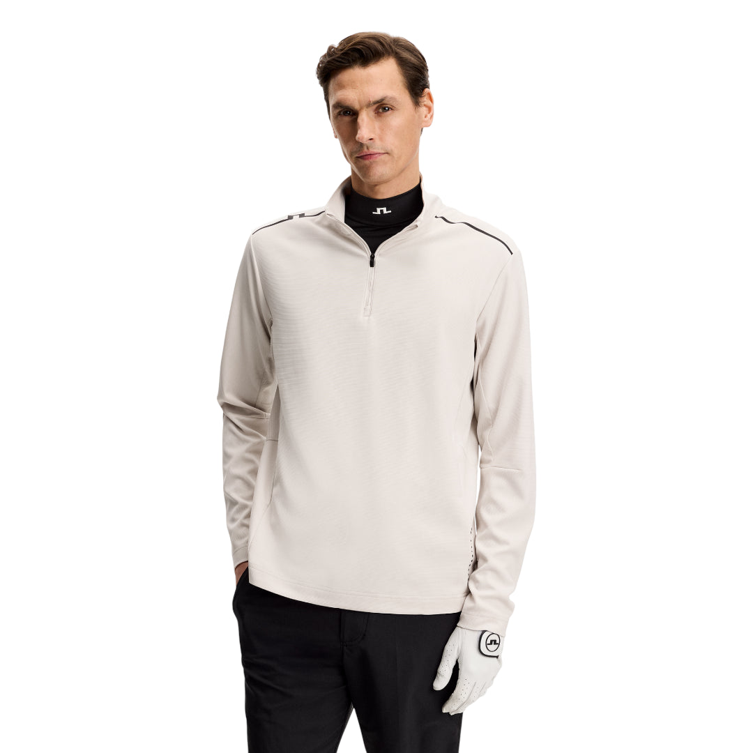 J. Lindeberg Leon 1/4 Zip Golf Mid Layer GMJS14697