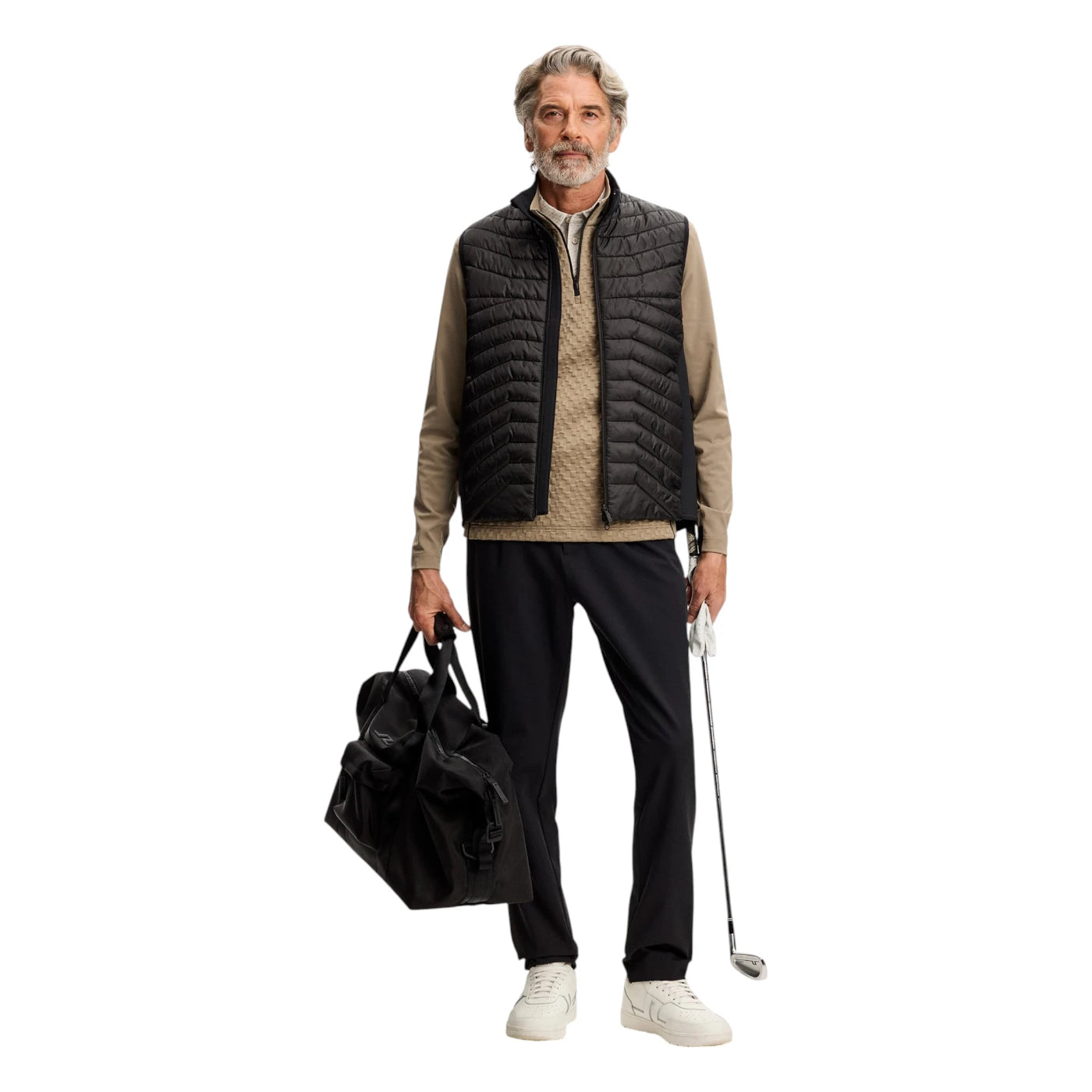 J.Lindeberg Lassy 1/4-Zip Golf Mid Layer GMJS16160