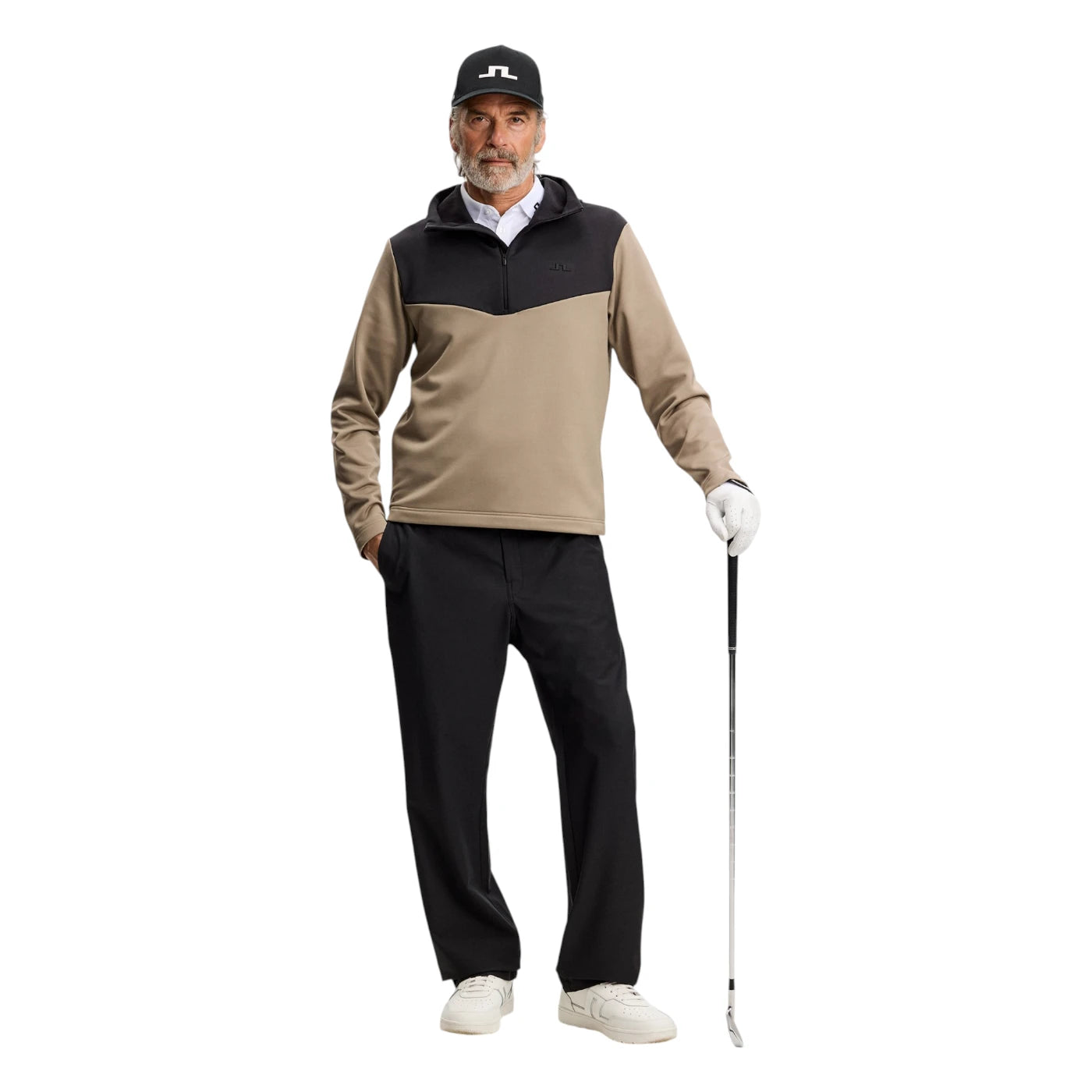 J.Lindeberg Maclean 1/4 Zip Golf Hoodie GMJS16840