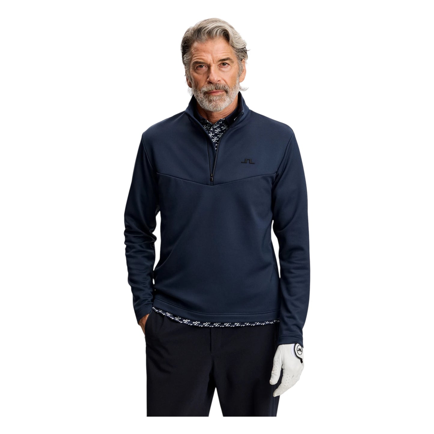 J.Lindeberg Maclean 1/4 Zip Golf Mid Layer GMJS17071
