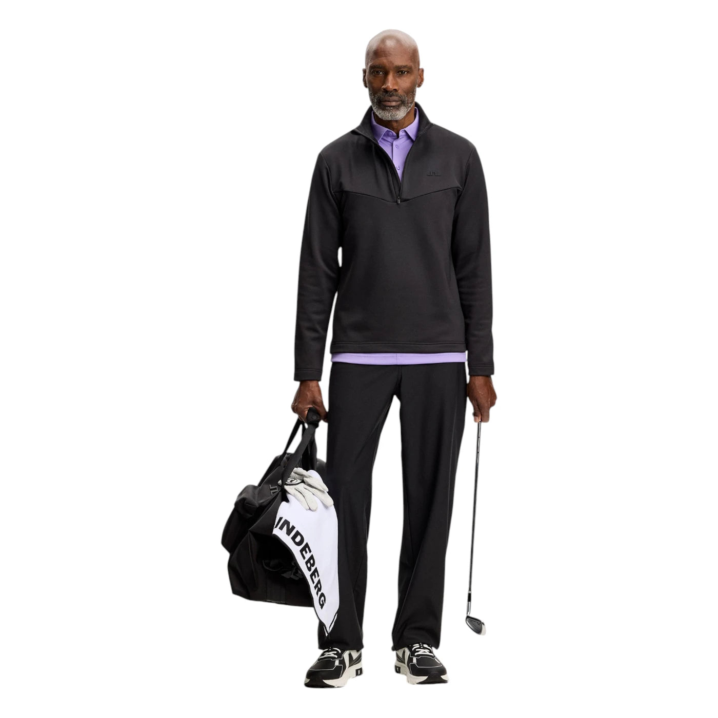 J.Lindeberg Maclean 1/4 Zip Golf Mid Layer GMJS17071