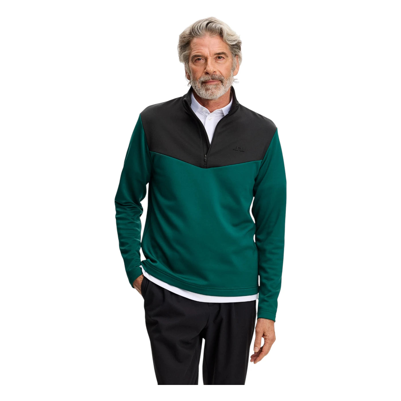 J.Lindeberg Maclean 1/4 Zip Golf Mid Layer GMJS17071
