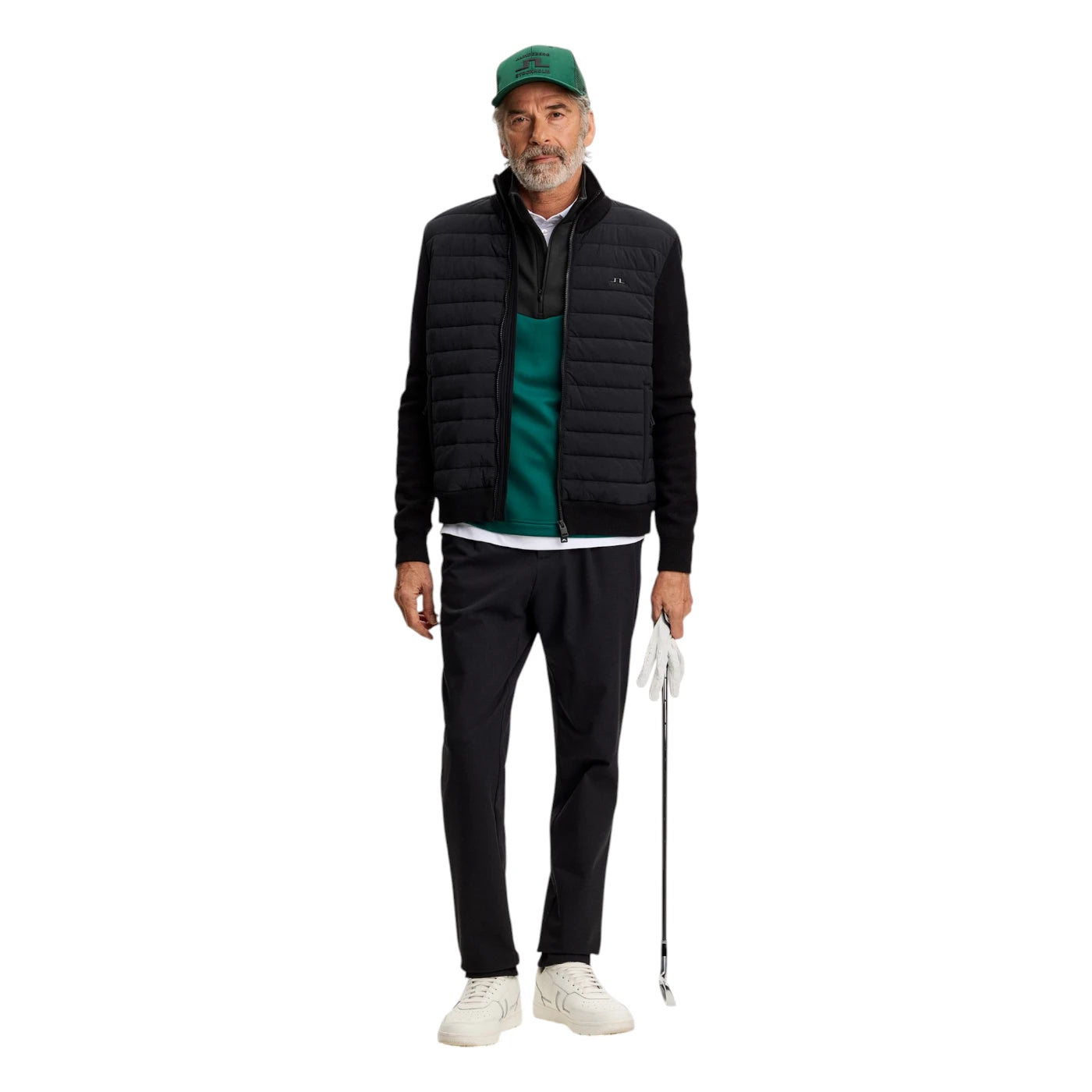 J.Lindeberg Maclean 1/4 Zip Golf Mid Layer GMJS17071