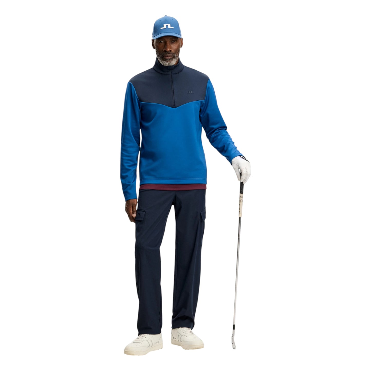 J.Lindeberg Maclean 1/4 Zip Golf Mid Layer GMJS17071