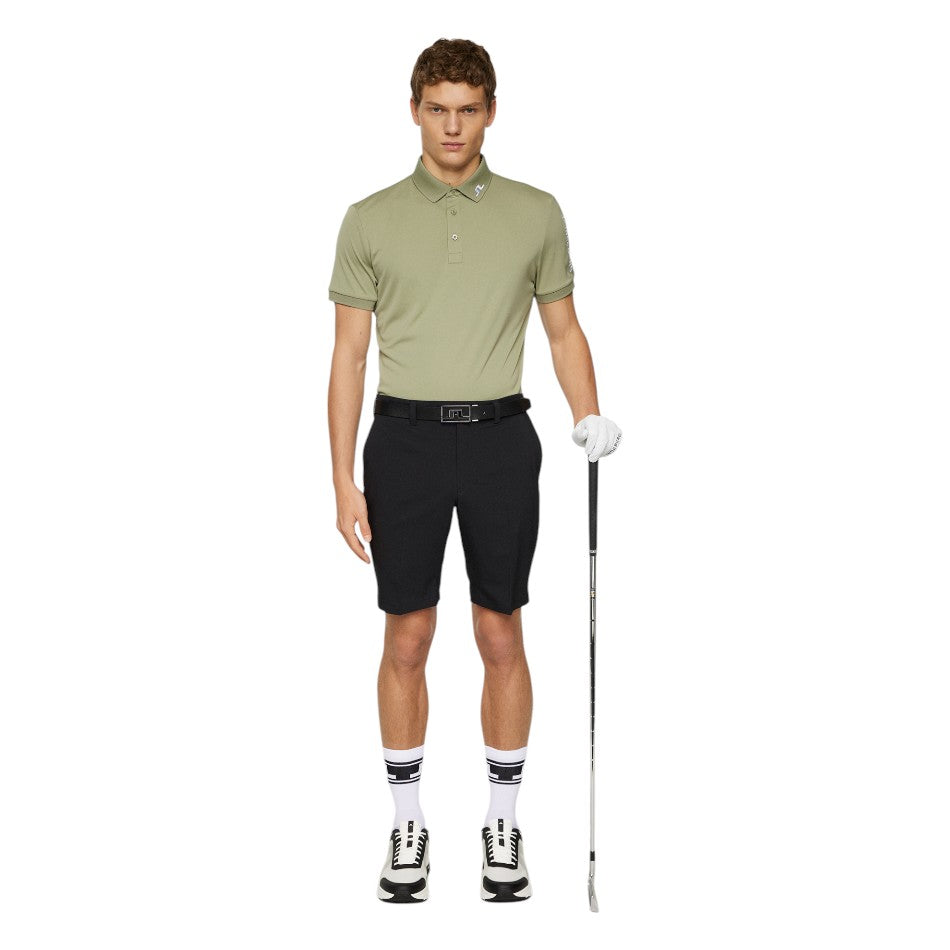 J. Lindeberg Tour Tech Golf Polo Shirt GMJT11823 Oil Green