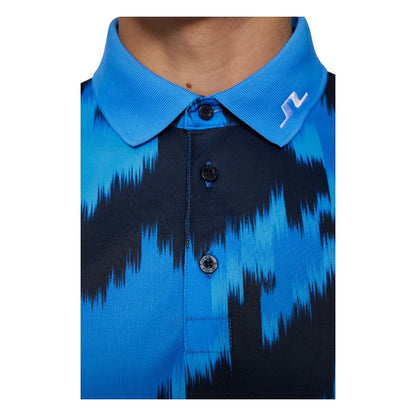 J.Lindeberg Tour Tech Print Golf Polo Shirt GMJT13043