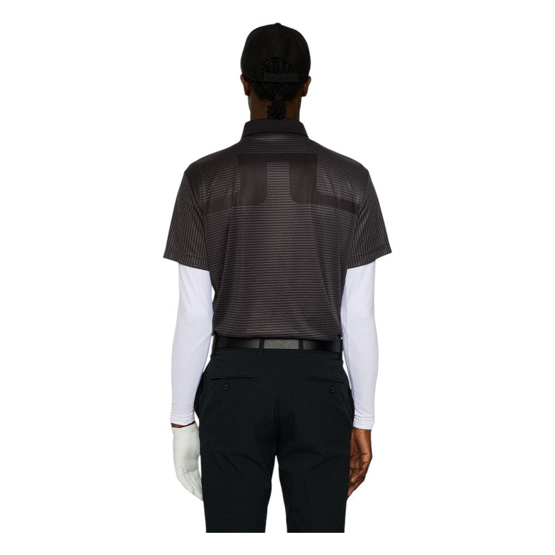 J.Lindeberg Marvin Stripe Golf Polo Shirt GMJT13339