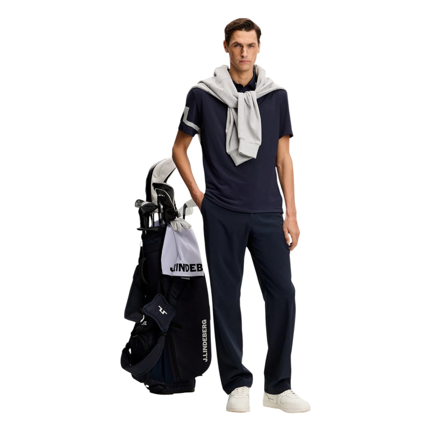 J.Lindeberg Heath Golf Polo Shirt GMJT14650
