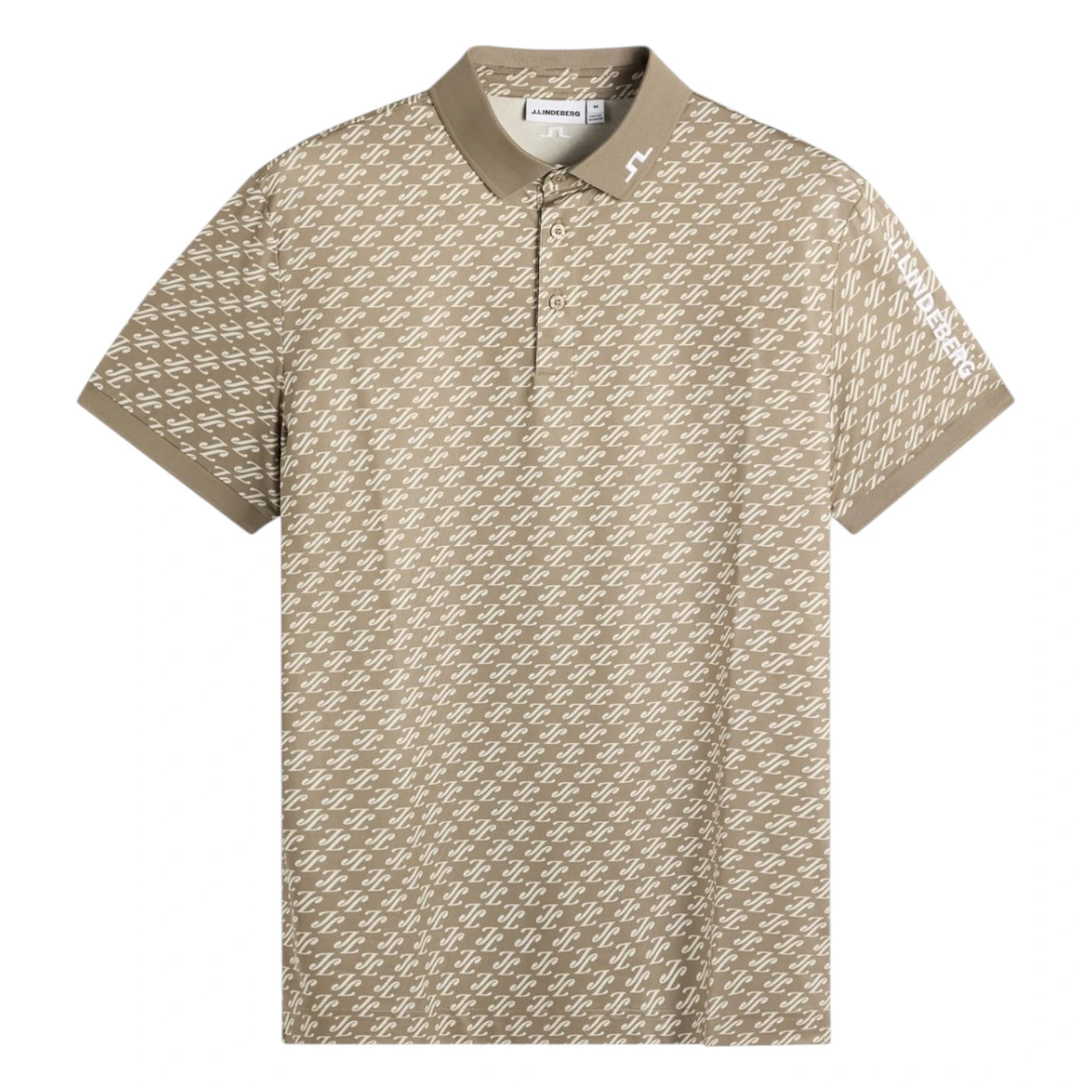 J.Lindeberg Tour Tech Print Golf Polo Shirt GMJT14652