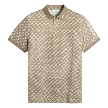 J.Lindeberg Tour Tech Print Golf Polo Shirt GMJT14652