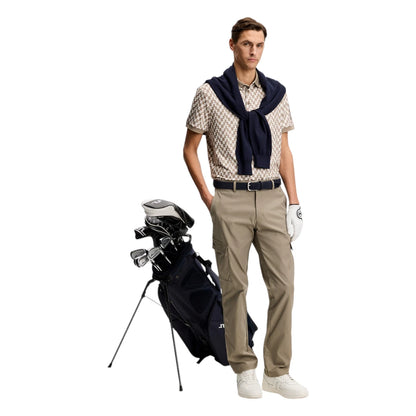 J.Lindeberg Tour Tech Print Golf Polo Shirt GMJT14652