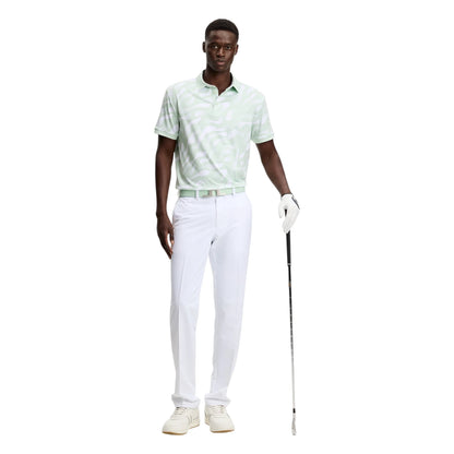 J.Lindeberg Tour Tech Print Golf Polo Shirt GMJT14652
