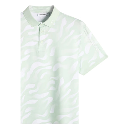 J.Lindeberg Tour Tech Print Golf Polo Shirt GMJT14652