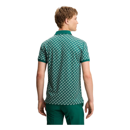 J.Lindeberg Tour Tech Print Golf Polo Shirt GMJT14652