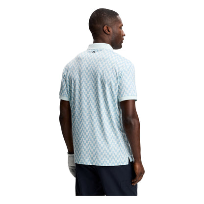 J.Lindeberg Tour Tech Print Golf Polo Shirt GMJT14652