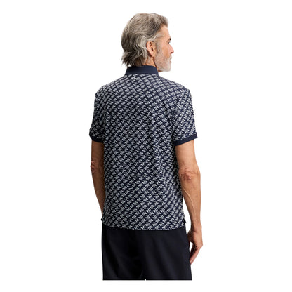 J.Lindeberg Tour Tech Print Golf Polo Shirt GMJT14652