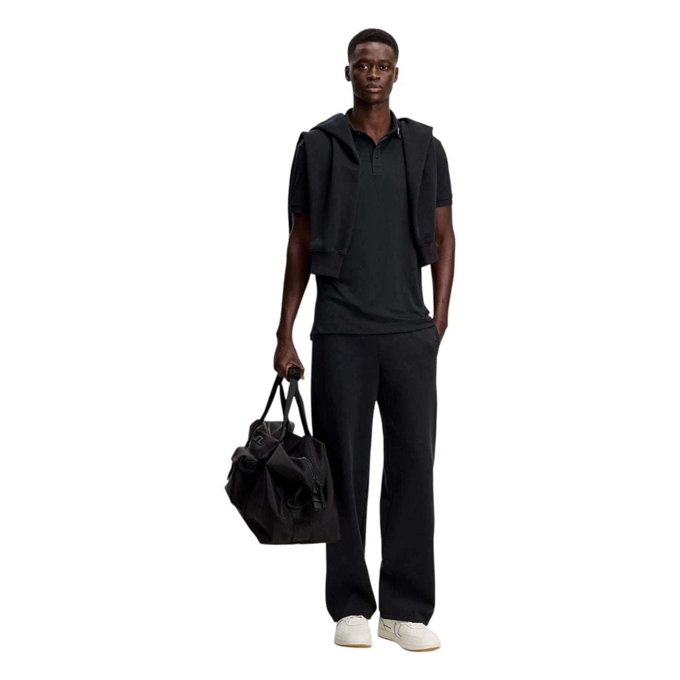 J.Lindeberg KV Print Golf Polo Shirt GMJT14653