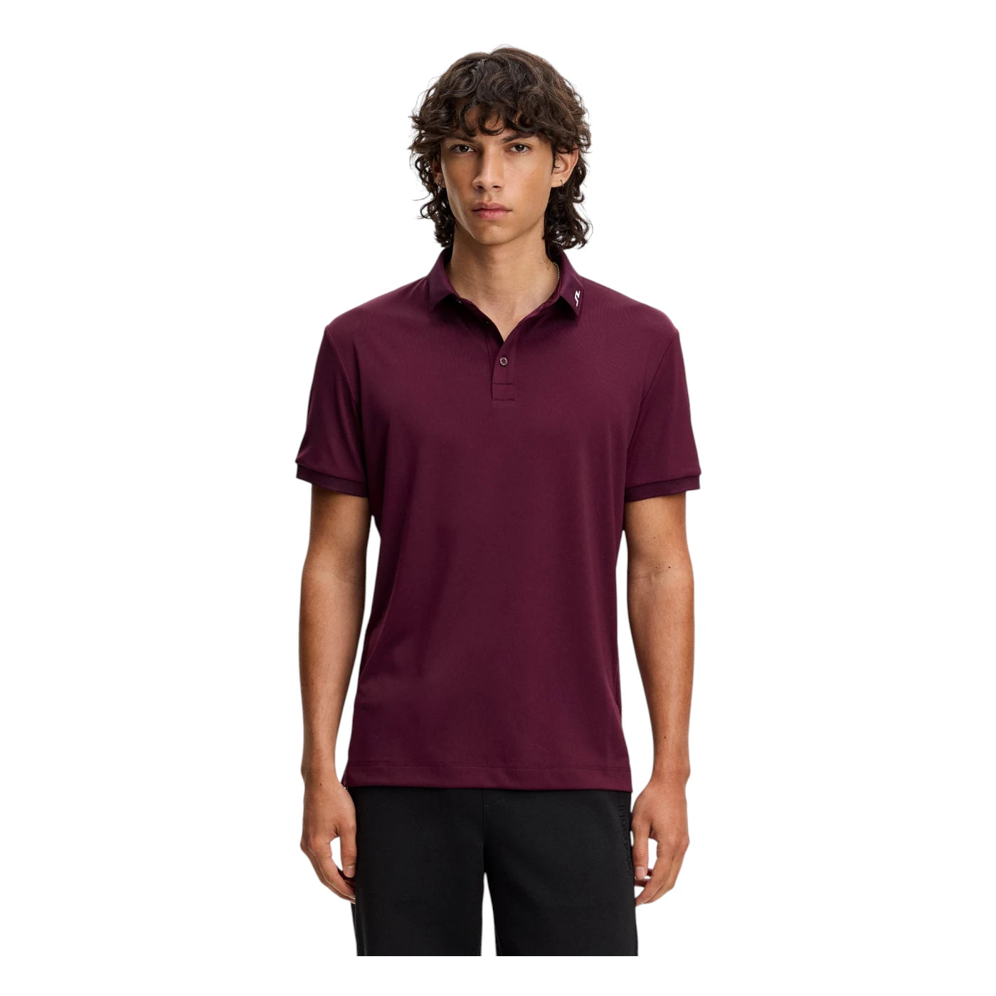 J.Lindeberg KV Print Golf Polo Shirt GMJT14653