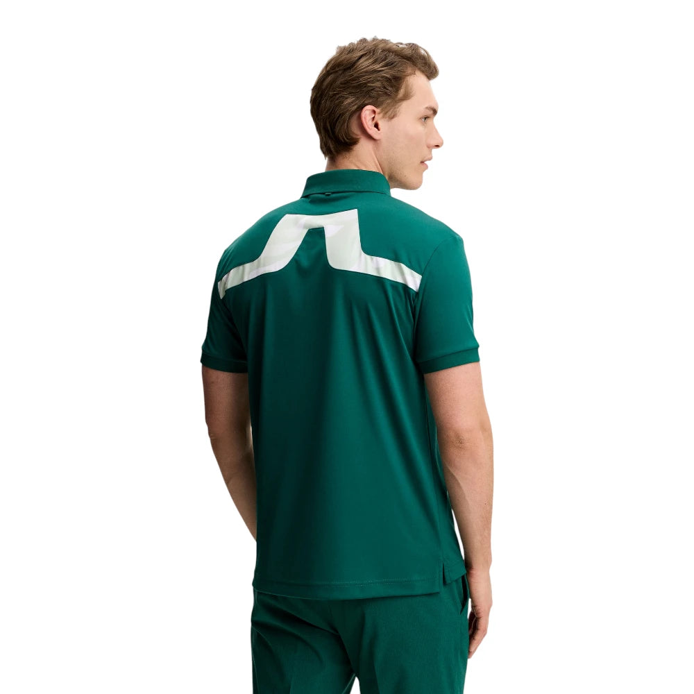 J.Lindeberg KV Print Golf Polo Shirt GMJT14653
