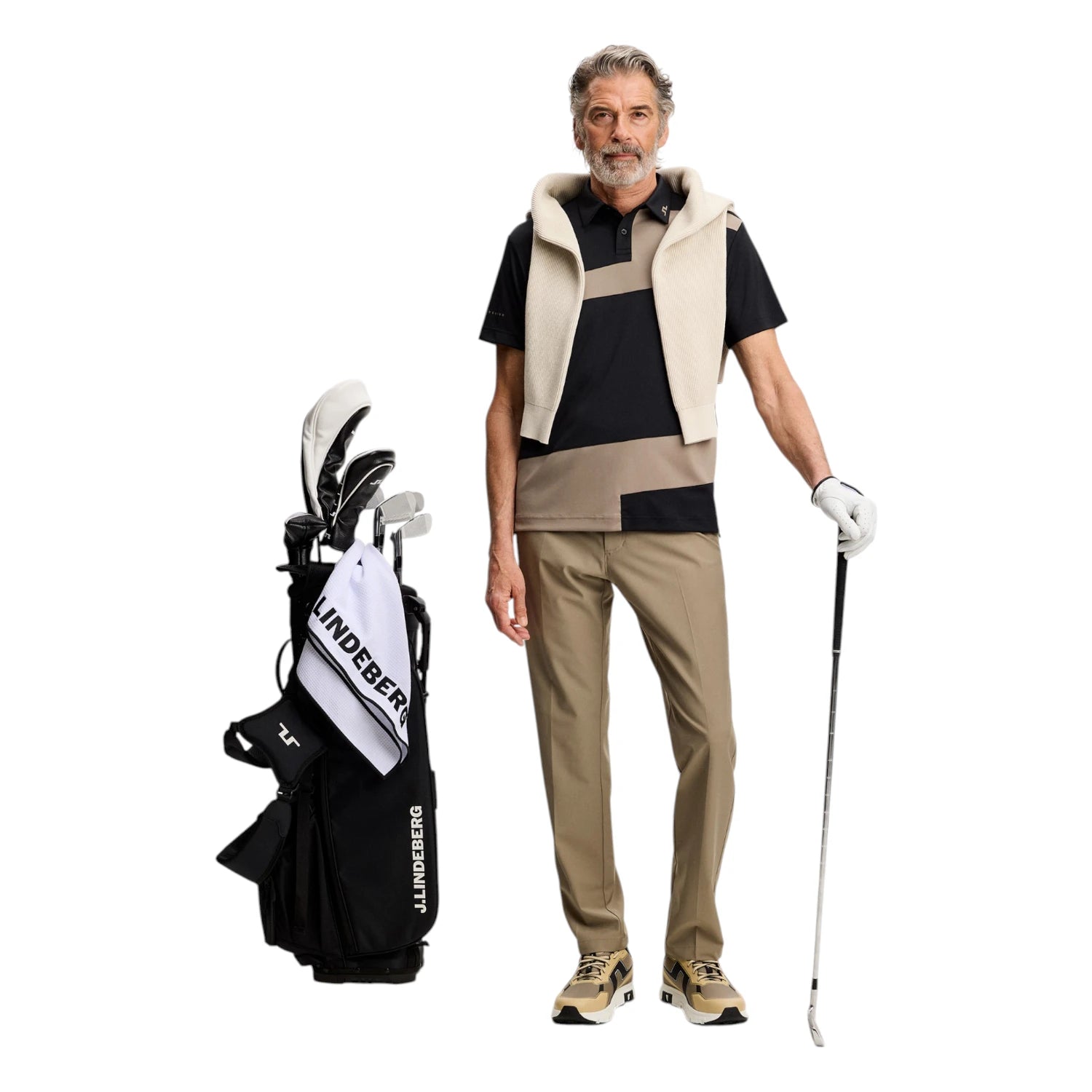 J.Linderberg Sidd Golf Polo Shirt GMJT16141