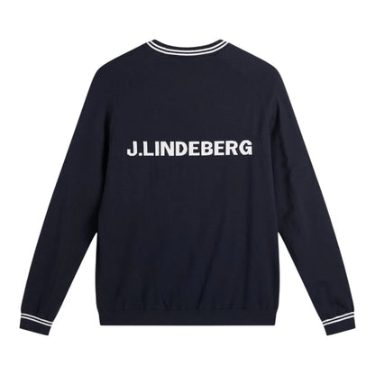 J.Lindeberg Kenny Windbreaker Knit Golf Sweater GMKW16113