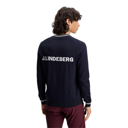 J.Lindeberg Kenny Windbreaker Knit Golf Sweater GMKW16113